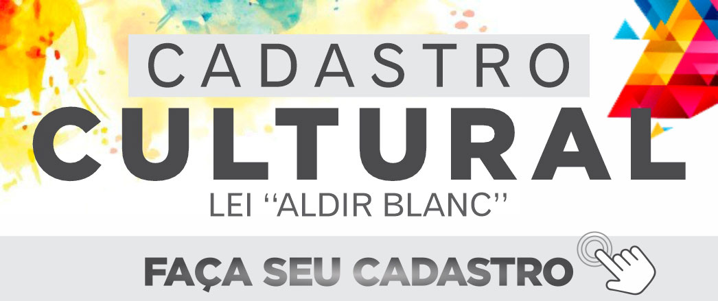 Cadastro cultural - Leia Aldir blanc