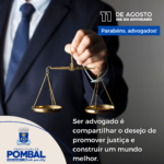 Post com frase comemorativa para o dia do advogado (1)