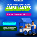 Prefeitura de Pombal realiza cadastro para comerciantes que desejam atuar durante a festa dos 328 anos do município