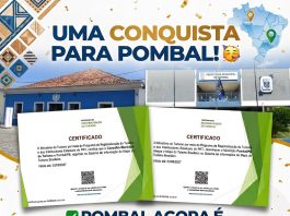 Pombal no Mapa do Turismo Brasileiro! Mais uma conquista da gestão que acredita no potencial da nossa terra.