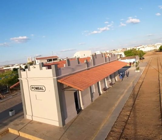 Prefeitura de Pombal inaugura revitalização da antiga Estação Ferroviária com investimento de aproximadamente R$ 250 mil